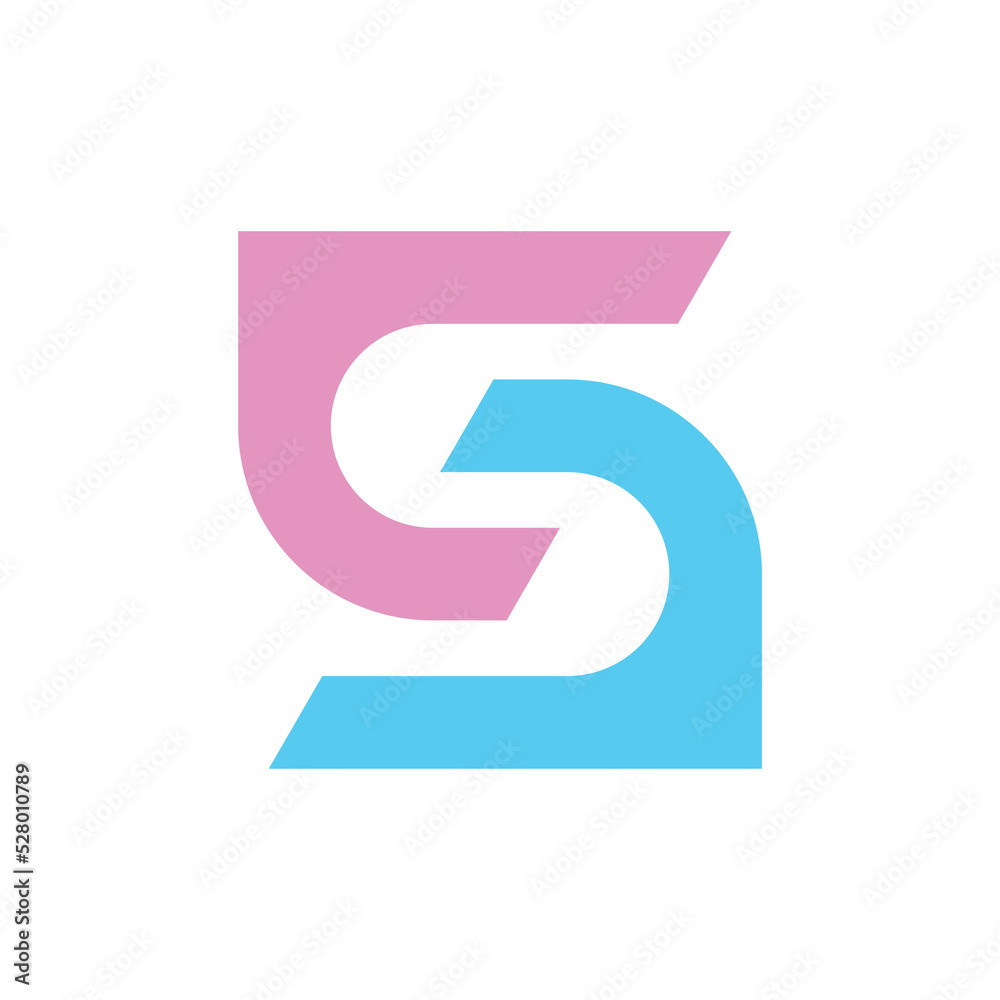 Letter S logo or icon design. template elements. geometric abstract logos Letter S logo or icon design. template elements. geometric abstract logos