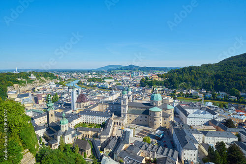 view of Salzburg, Austria