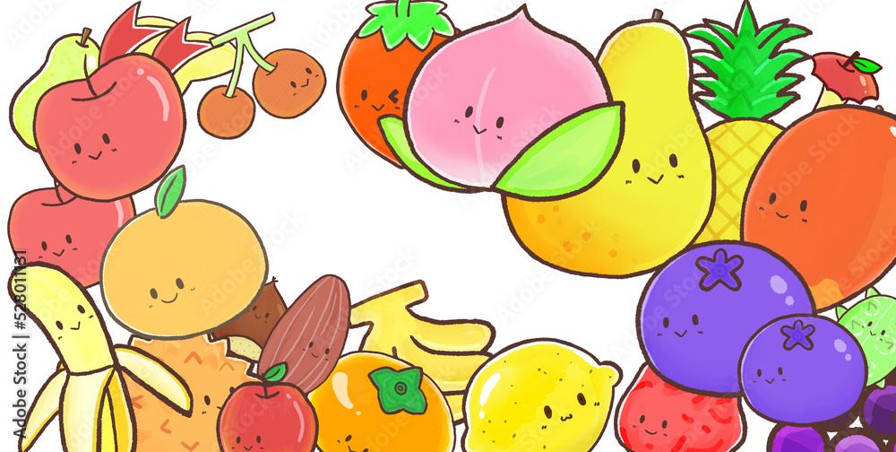 R:もっとメルヘンなフルーツ☆壁紙③