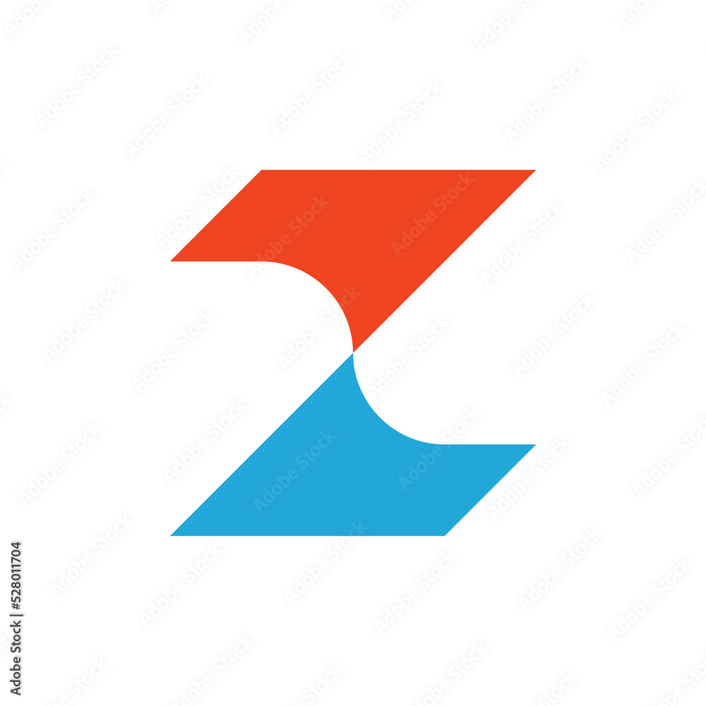 Letter Z logo or icon design. template elements. geometric abstract logos Letter Z logo or icon design. template elements. geometric abstract logos