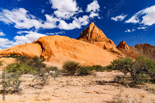 The striking Spitzkoppe mountain in Namibia is also known as the Matterhorn of Africa, top sights worldwide