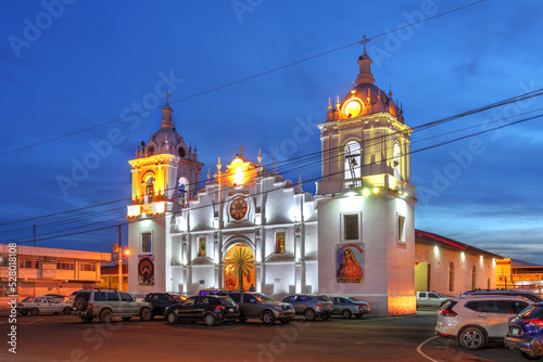Cathedral in Santiago de Veraguas, Panama photo