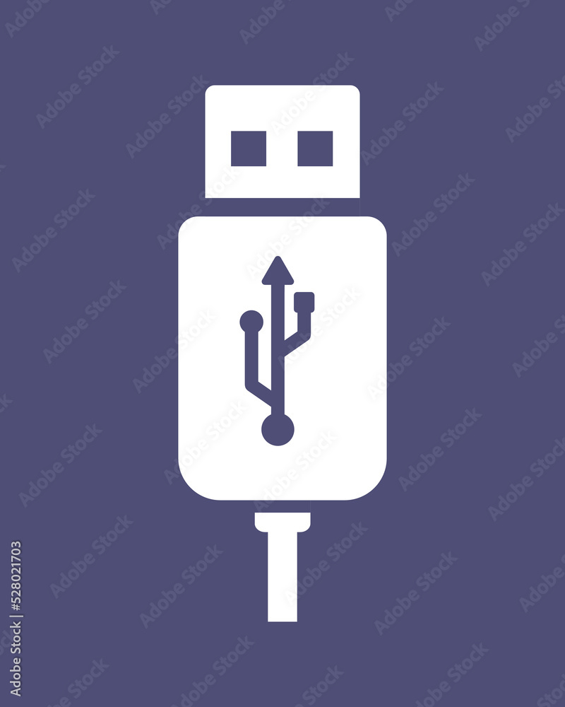 usb cable icon usb cable icon