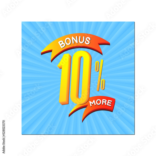 Bonus 10 more banner design, sales label vector.