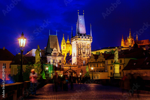 Fototapeta Naklejka Na Ścianę i Meble -  Prague at night