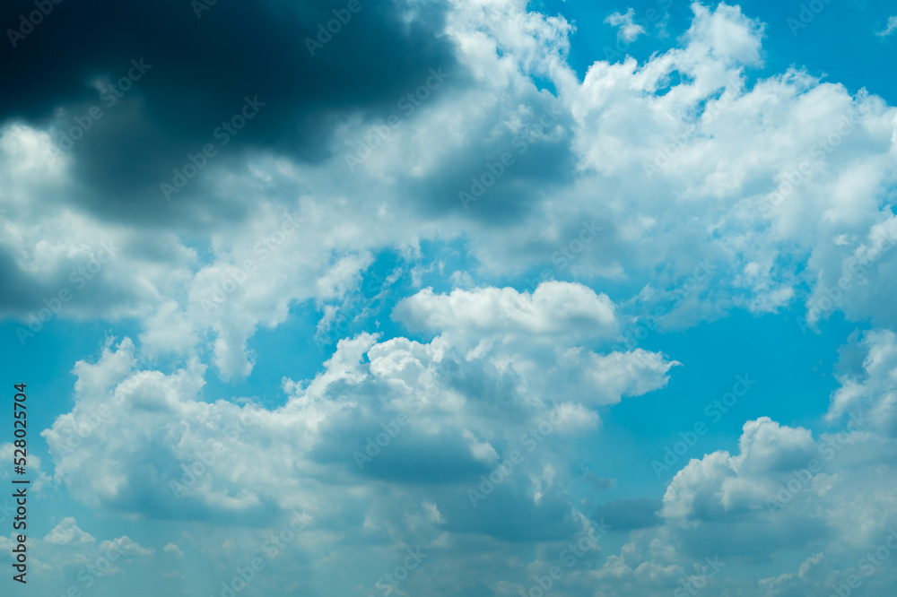 青空と白い雲 青空と白い雲