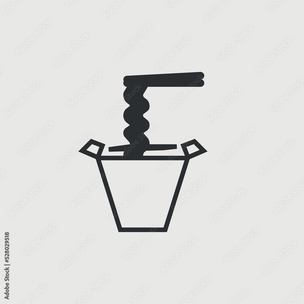 Asian noodles icon Asian noodles icon