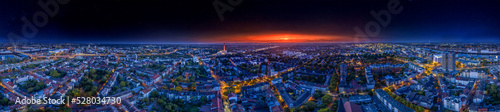 ludwigshafen night aerial 360°