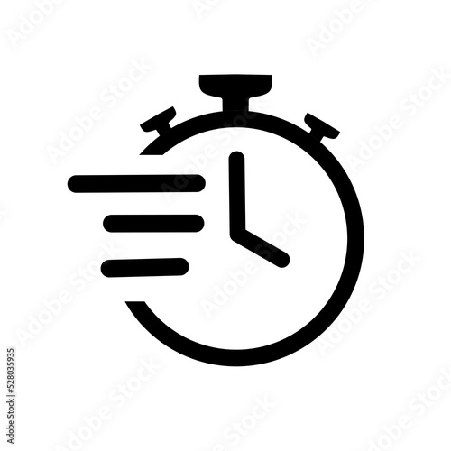 express time icon with simple design