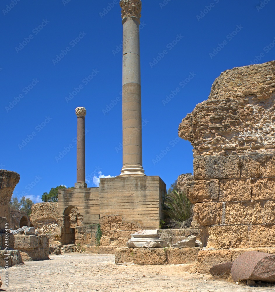 ruins of ancient roman temple