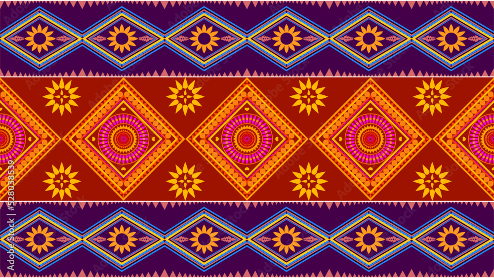Ethnic fabric design