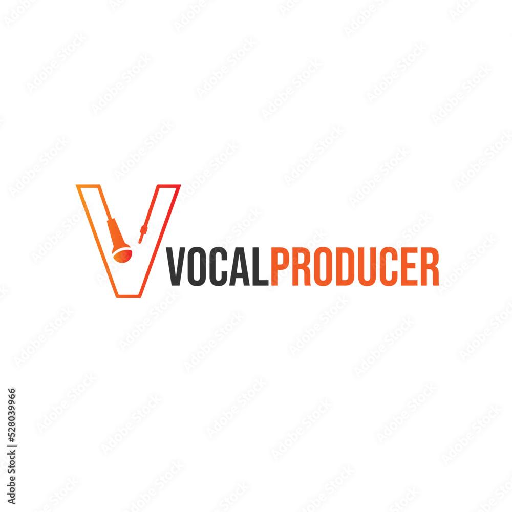 Vocal Producer Logo Vocal Producer Logo