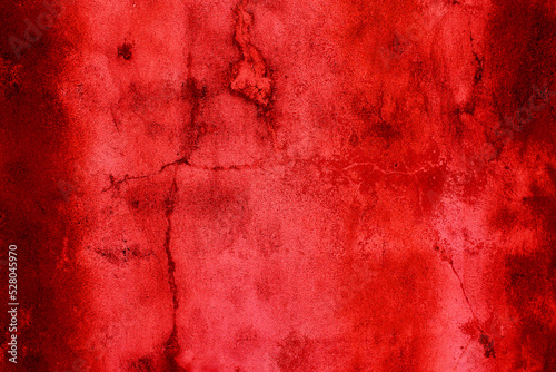 scary red wall for background. red wall haunted and spooky. horror concept