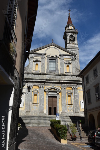 Chiesa prepositurale di San Giovanni Battista, Asso, Como, Italia