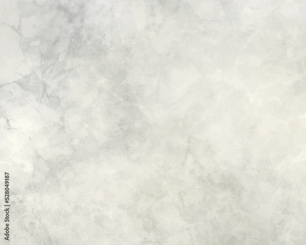 Naklejka premium 滑らかで高級感のある美しい模様の大理石ーシンプルホワイトとグレーーイラスト背景素材