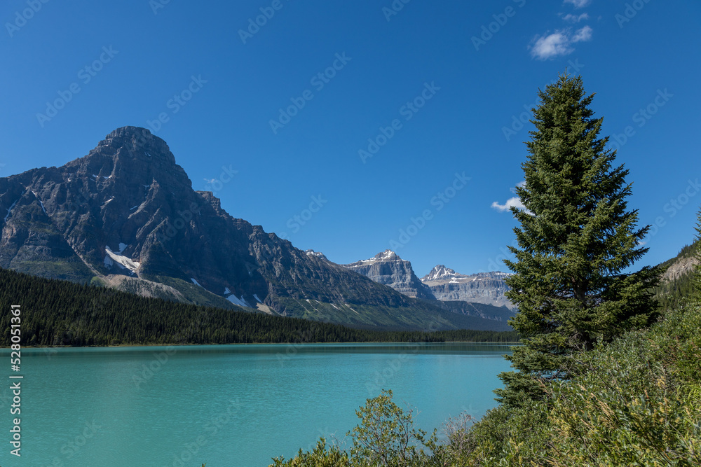 Canadian Rocky Mountain lakes views