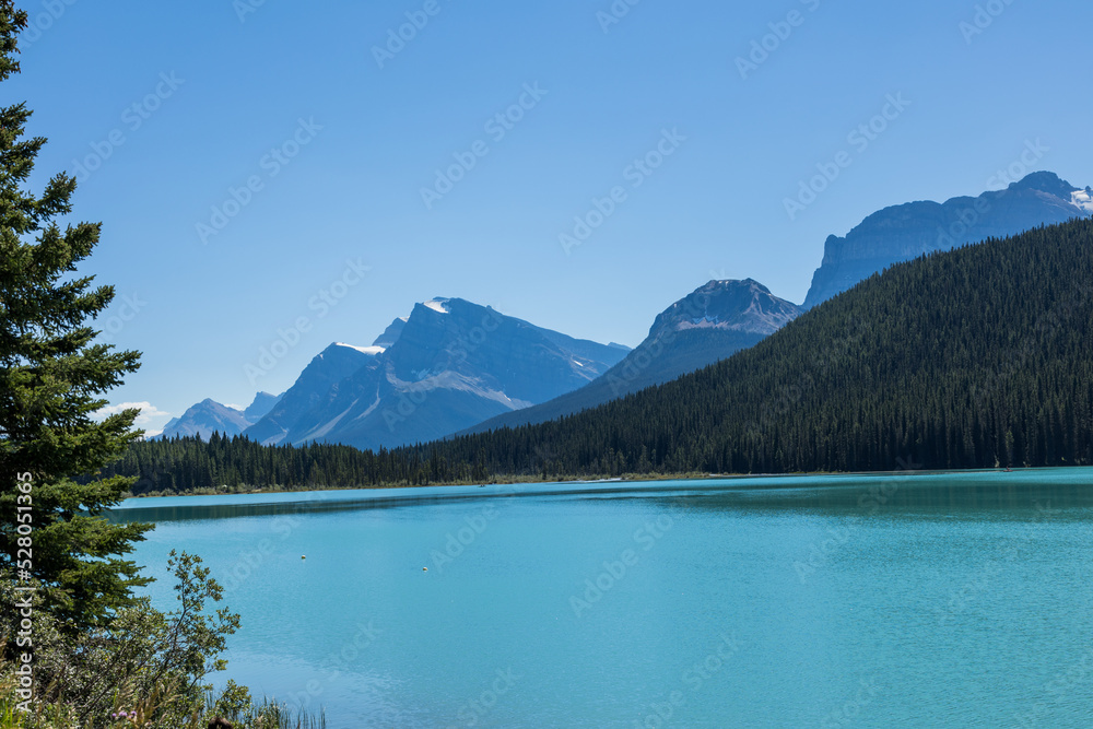 Canadian Rocky Mountain lakes views
