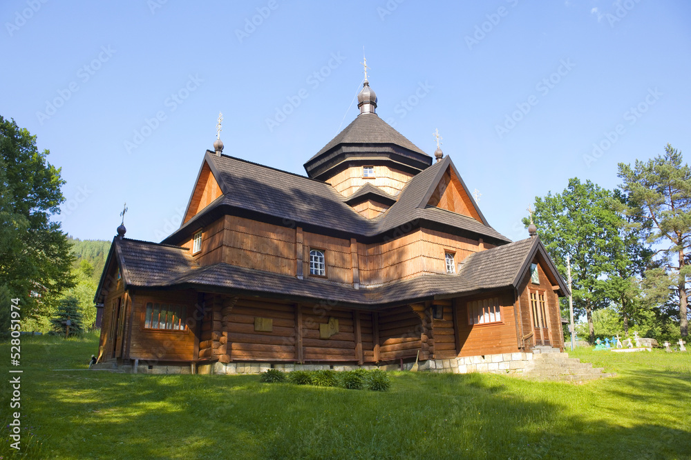 Church of the Nativity of the Holy Mother of God in village of Krivorivnya, Ukraine	
