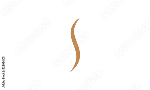 logo from letter s, sexy body. 