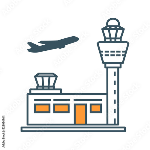 Airport Icon Vector
