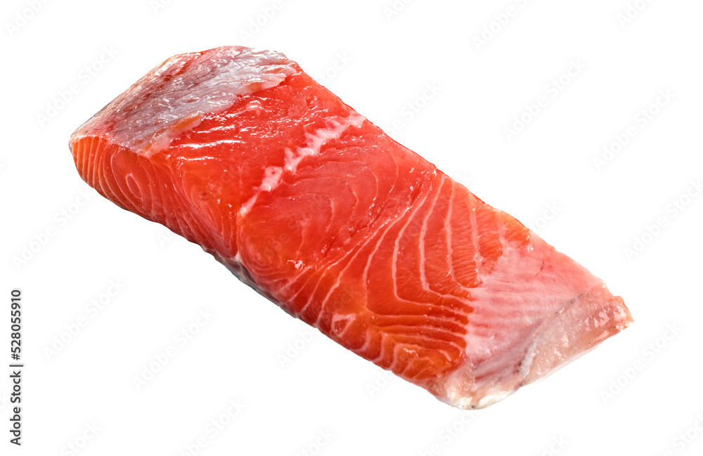 raw salmon steak raw salmon steak
