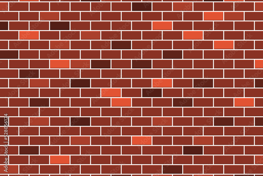 BRICK WALL Background Vector Drawing BRICK WALL Background Vector Drawing