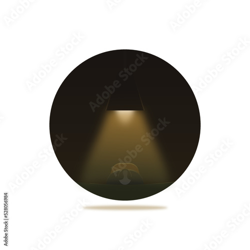 Interrogation Room Vector Design