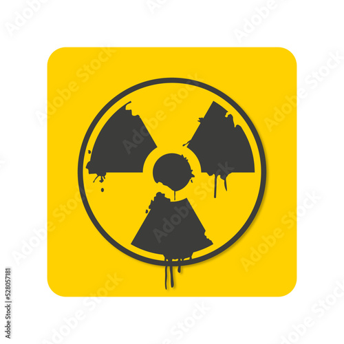 Melting Danger and Warning Sign