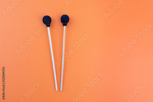  sticks for playing music on glucophone instrument 