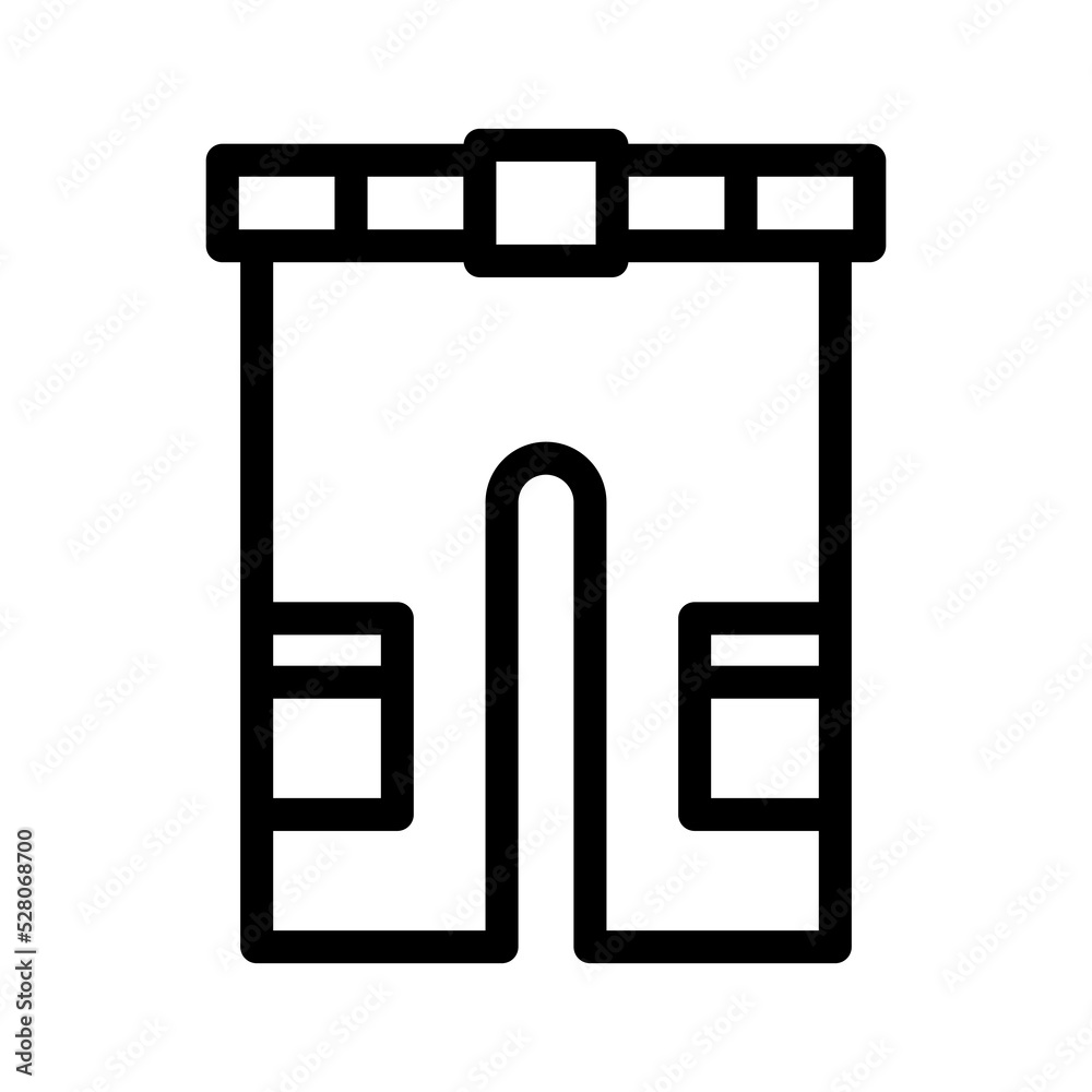 pants line icon illustration vector graphic pants line icon illustration vector graphic