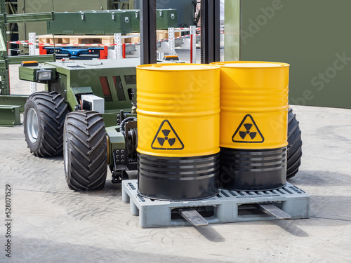 Fotografie Radioactive hazard