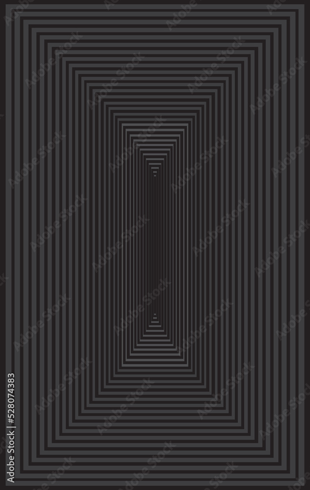 Abstract receding deep corridor background, Black and gray vertical design Abstract receding deep corridor background, Black and gray vertical design