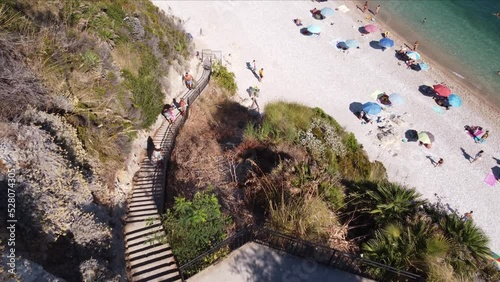 la meravigliosa spiaggia di Guidaloca, in sicilia