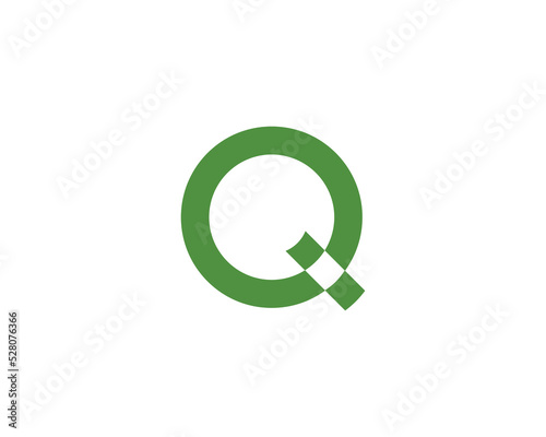 Q logo design vector template