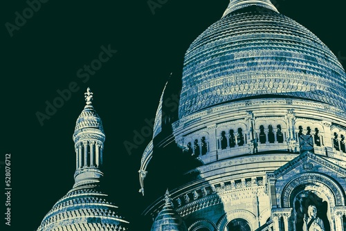view of The Basilica of Sacré Coeur de Montmartre