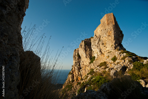 Castell del Rei, siglos IX, X.Costa de Tramuntana.Pollença. Mallorca.Islas Baleares. España.