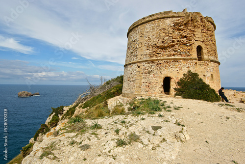 Torre de d Aubarca  a  o 1751.Pen  nsula de Llevant.Arta.Mallorca.Islas Baleares. Espa  a.