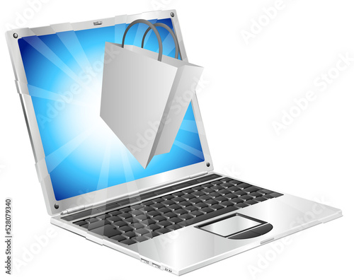 Online shopping concept