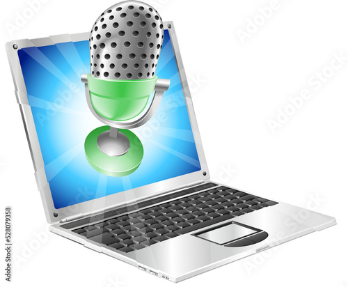 Microphone flying out of la...