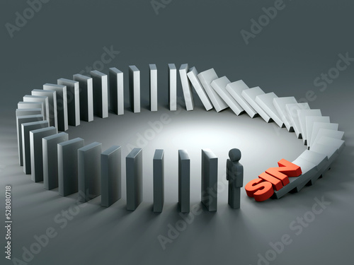 Sin causes falling blocks