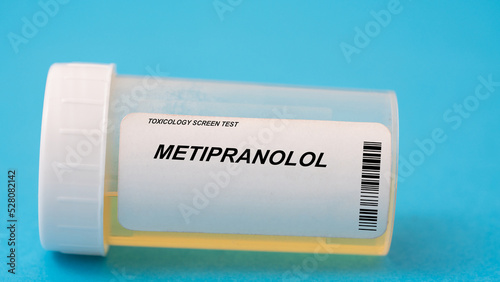 Metipranolol. Metipranolol toxicology screen urine tests for doping and drugs