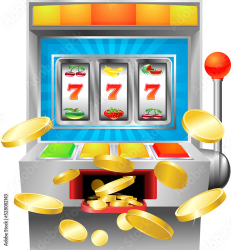 Slot fruit machine winning