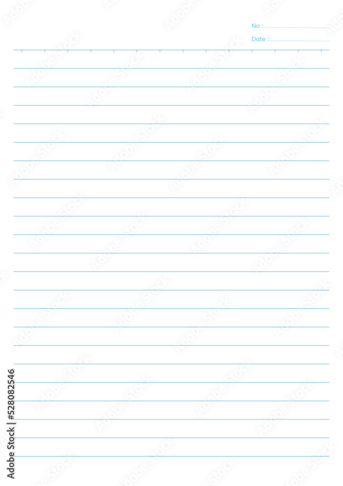 Notebook paper background. Paper lines Notebook paper background. Paper lines