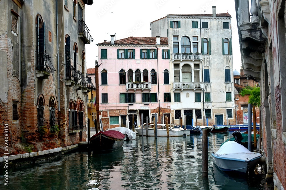 Beautiful peaceful Venice canal