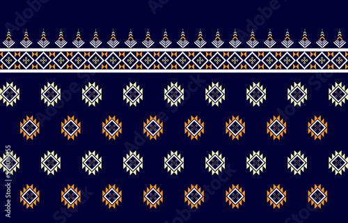 Geometric ethnic oriental pattern traditional Design for clothing, fabric ,book and blueprint. abstract geometric and tribal patterns, usage design local fabric patterns