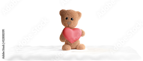 teddy bear with a heart in ...