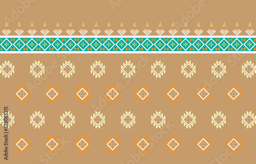 Geometric ethnic oriental pattern traditional Design for clothing, fabric ,book and blueprint. abstract geometric and tribal patterns, usage design local fabric patterns