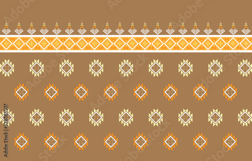 Geometric ethnic oriental pattern traditional Design for clothing, fabric ,book and blueprint. abstract geometric and tribal patterns, usage design local fabric patterns