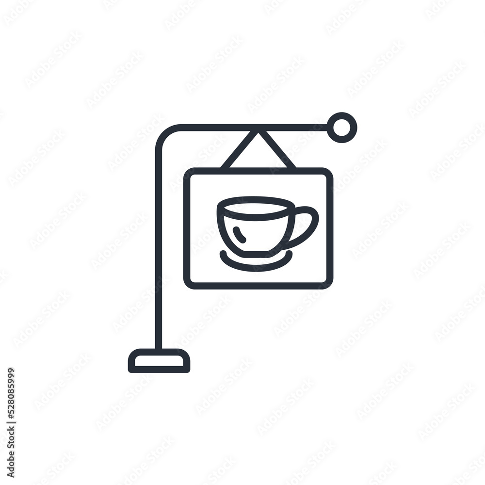 Cafetaria icons  symbol vector elements for infographic web
