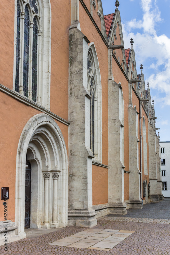 Door of the Katarinenkirche church of Braunschweig, Germany